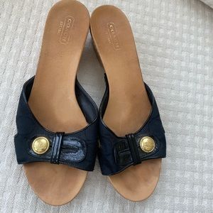 Coach sandals/clogs